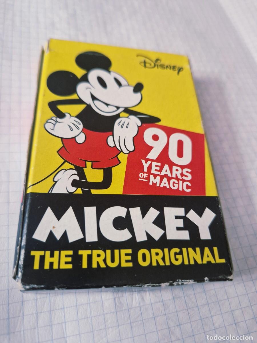 Barajas de cartas: BARAJA FOURNIER MICKEY DISNEY 90 A&Ntilde;OS MAGIC,