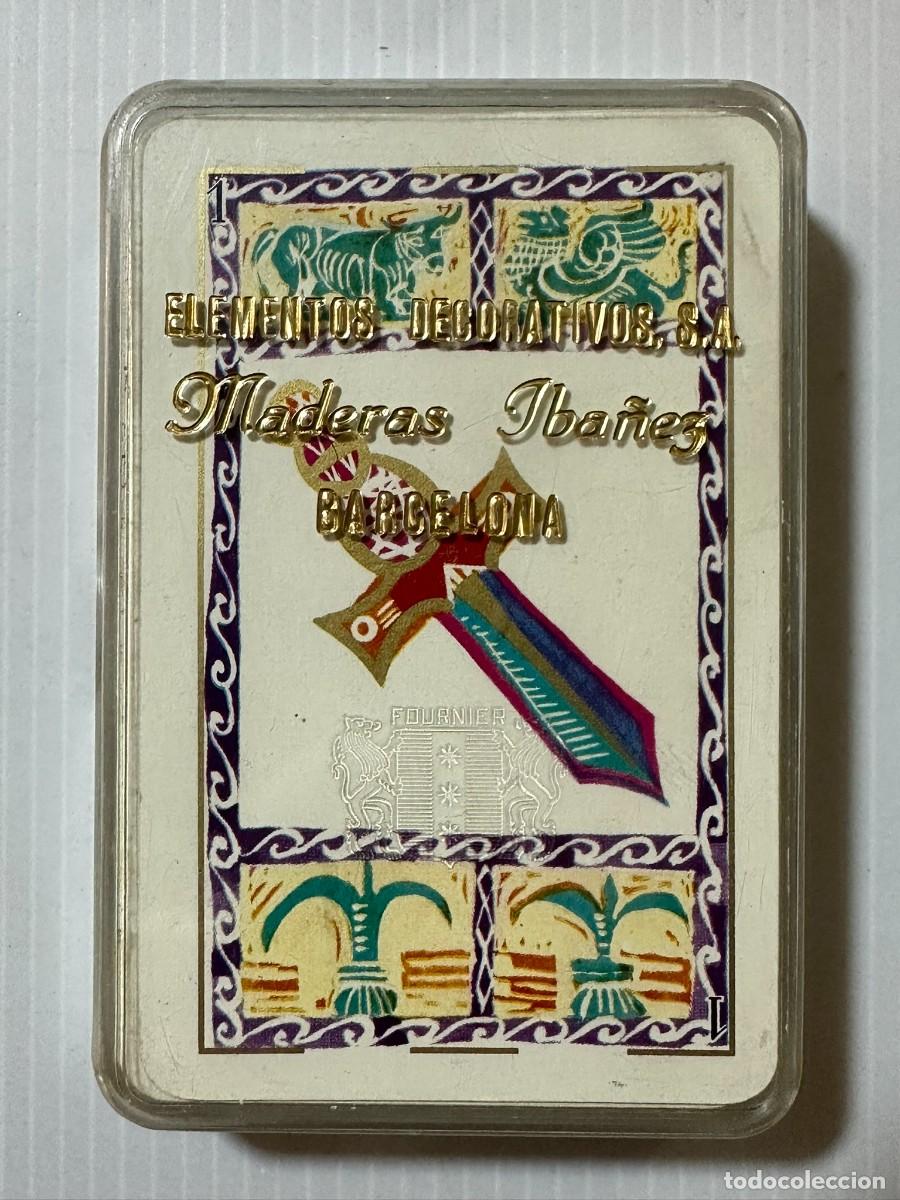 Barajas de cartas: Baraja Naipes Fournier Formica Completa