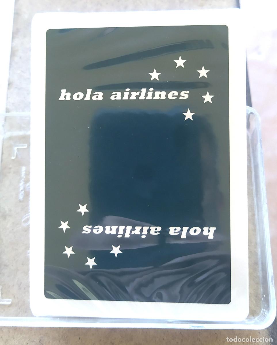 Barajas de cartas: Cartas p&oacute;ker Hola Airlines. Mediados a&ntilde;os 2000