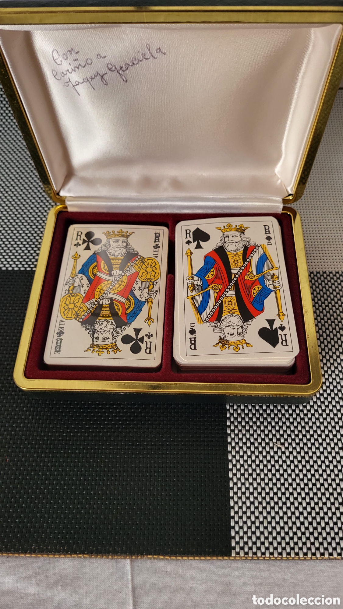Jeux de cartes: Antiguas cartas Barajas Poker