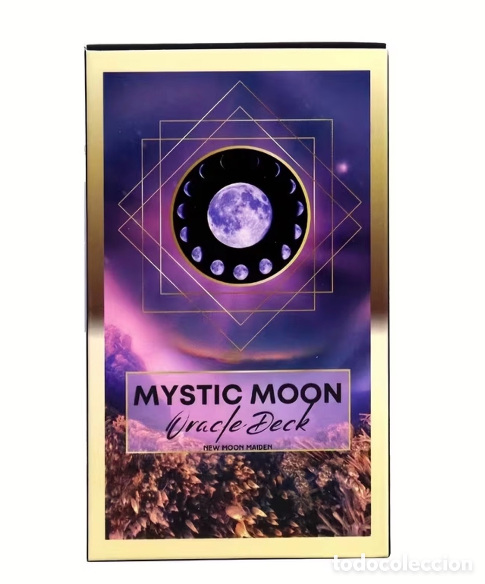 Barajas de cartas: Baraja de cartas mystic moon oracle card deck Tarot luna m&iacute;stica precintada
