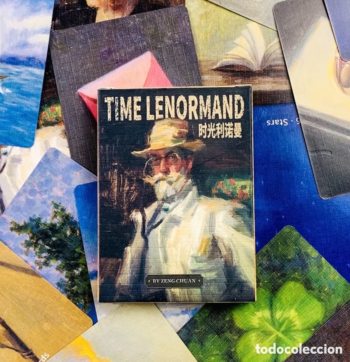 Barajas de cartas: The lenormand Tarot baraja de cartas con aspecto de pinturas