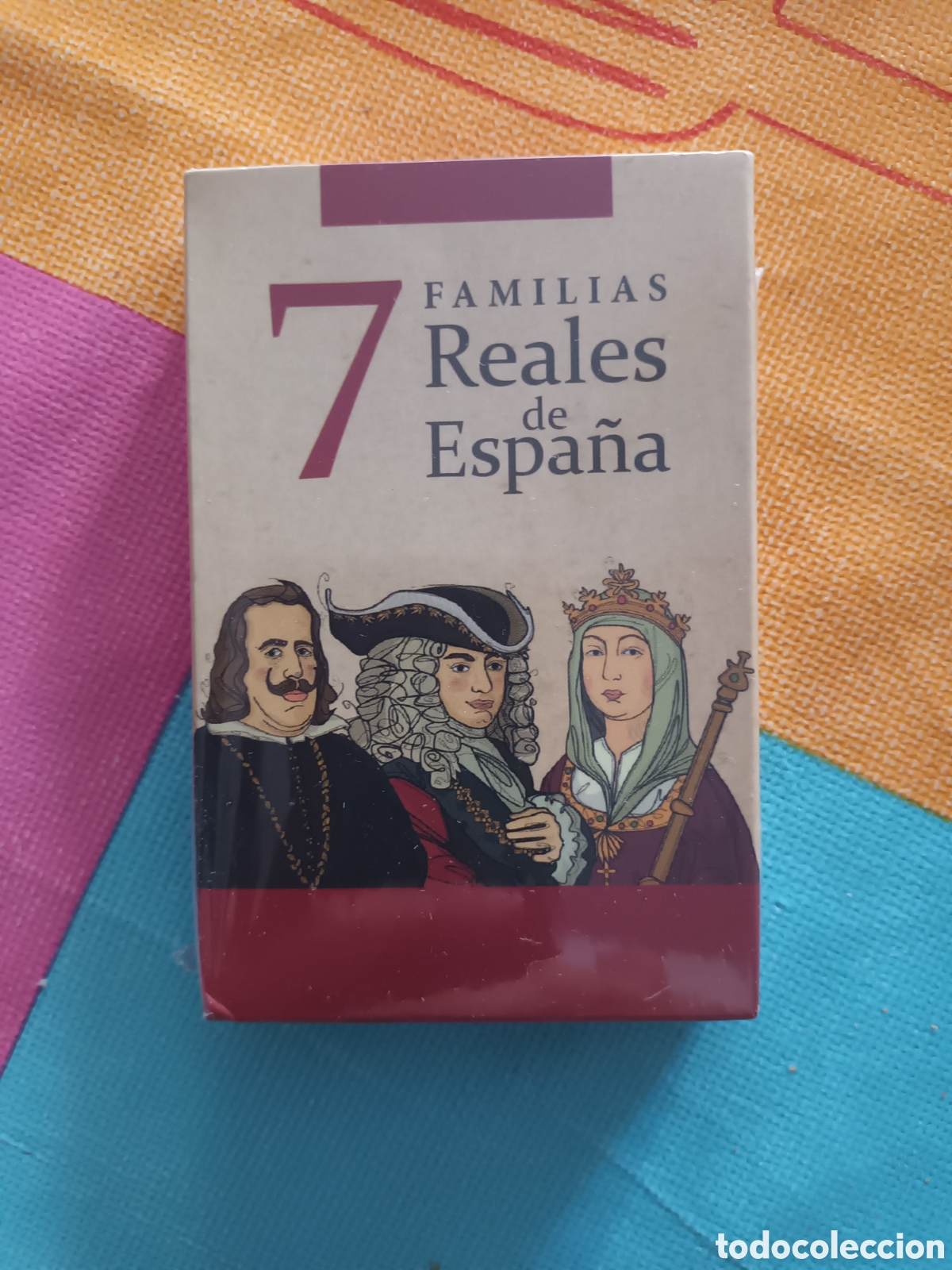 Barajas de cartas: Familias Reales. Precintada sin uso. Cartas