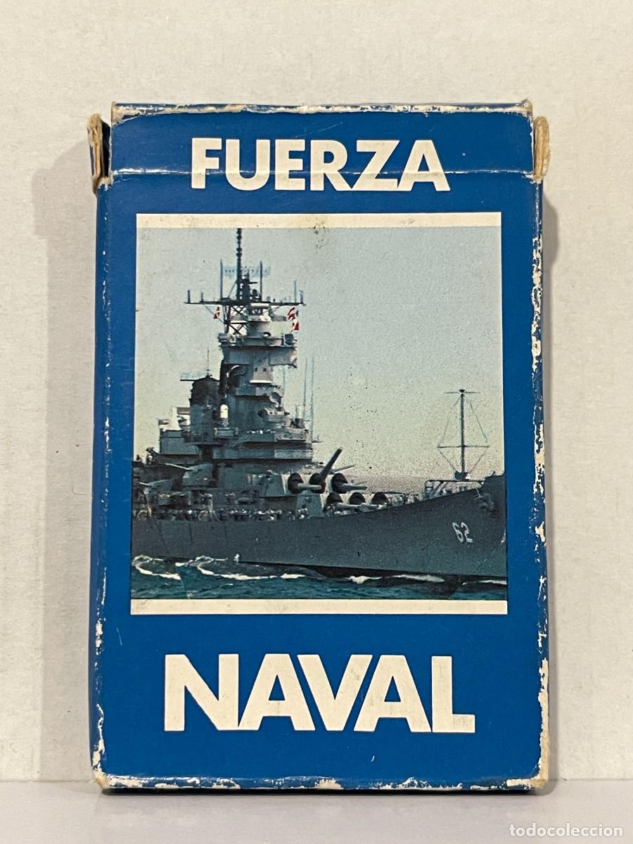Barajas de cartas: Baraja de Cartas FUERZA NAVAL Made in Spain original a&ntilde;o 1987 Heraclio Fournier Vitoria naipes
