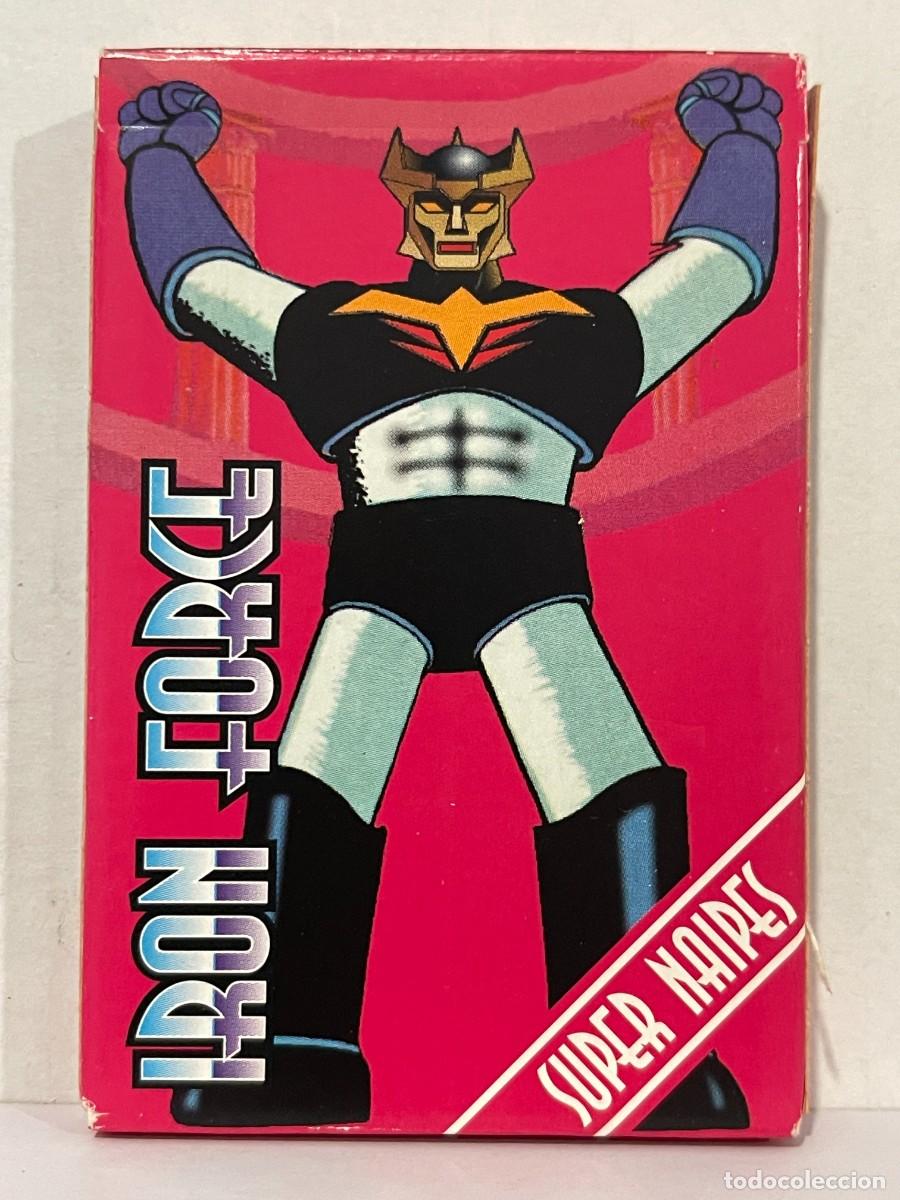 Barajas de cartas: Baraja de Cartas infantil IRON FORCE copia bootleg Mazinger Z naipes Koji Afrodita Infierno Ashler