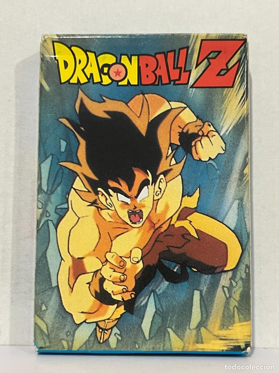 Barajas de cartas: Baraja de Cartas infantil DRAGON BALL Z a&ntilde;o 1989 Made in Spain Heraclio Fournier naipes son gokuh