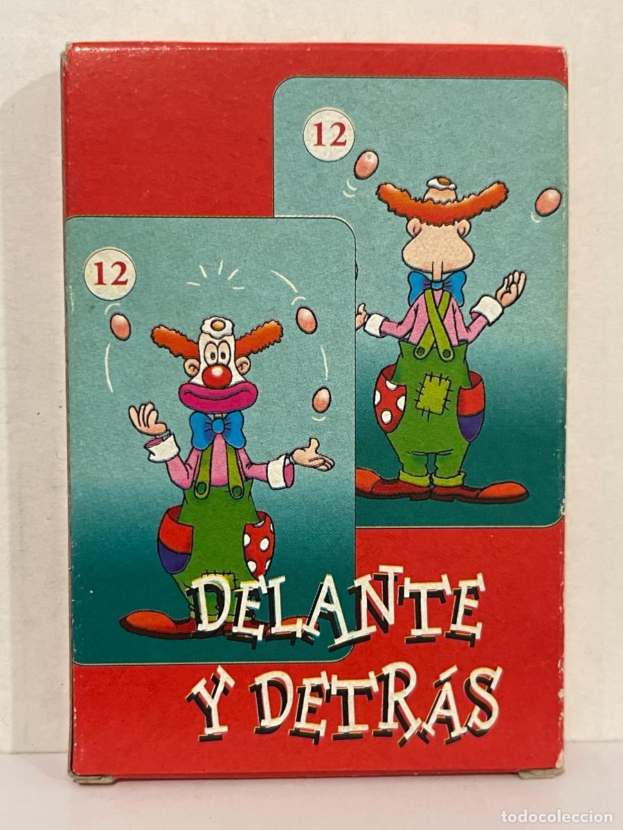 Barajas de cartas: Baraja de Cartas infantil DELANTE Y DETR&Aacute;S Made in Spain naipes Editorial Corona parejas