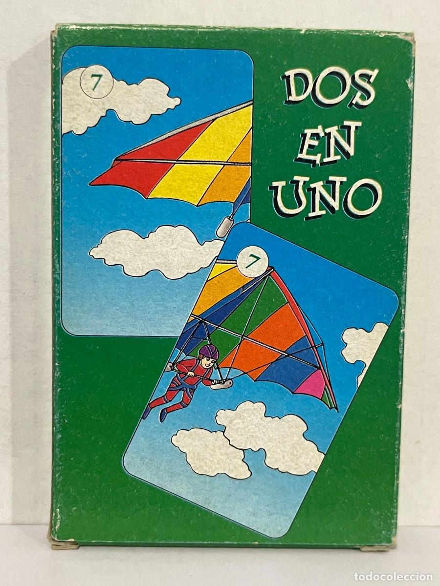 Barajas de cartas: Baraja de Cartas infantil DOS EN UNO Made in Spain naipes Editorial Corona parejas