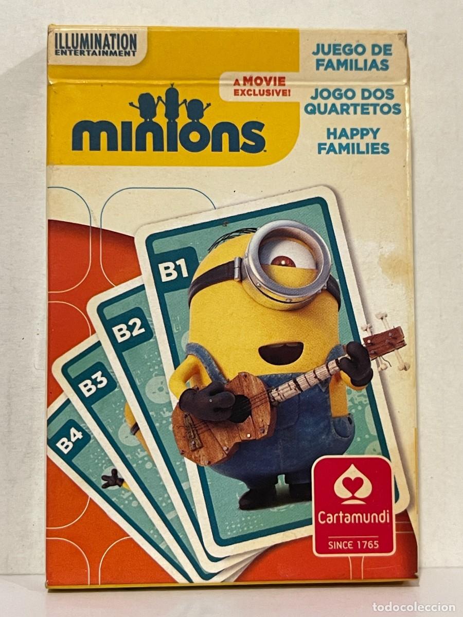 Barajas de cartas: Baraja de Cartas infantil MINIONS Cartamundi illumination Entertainment naipes juego familias