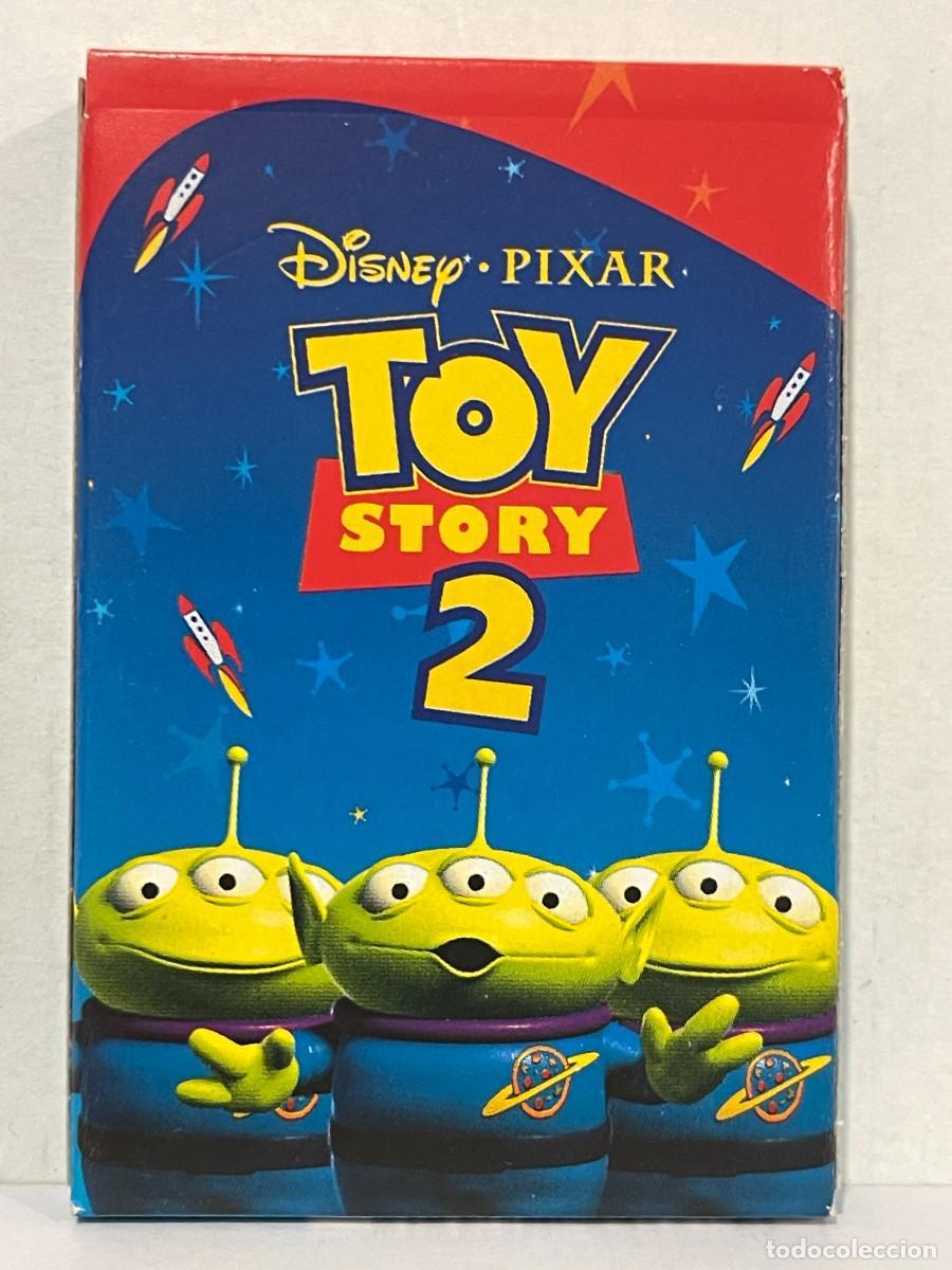 Barajas de cartas: Baraja de Cartas infantil TOY STORY 2 Disney Pixar a&ntilde;o 1999 Made in Spain Heraclio Fournier naipes