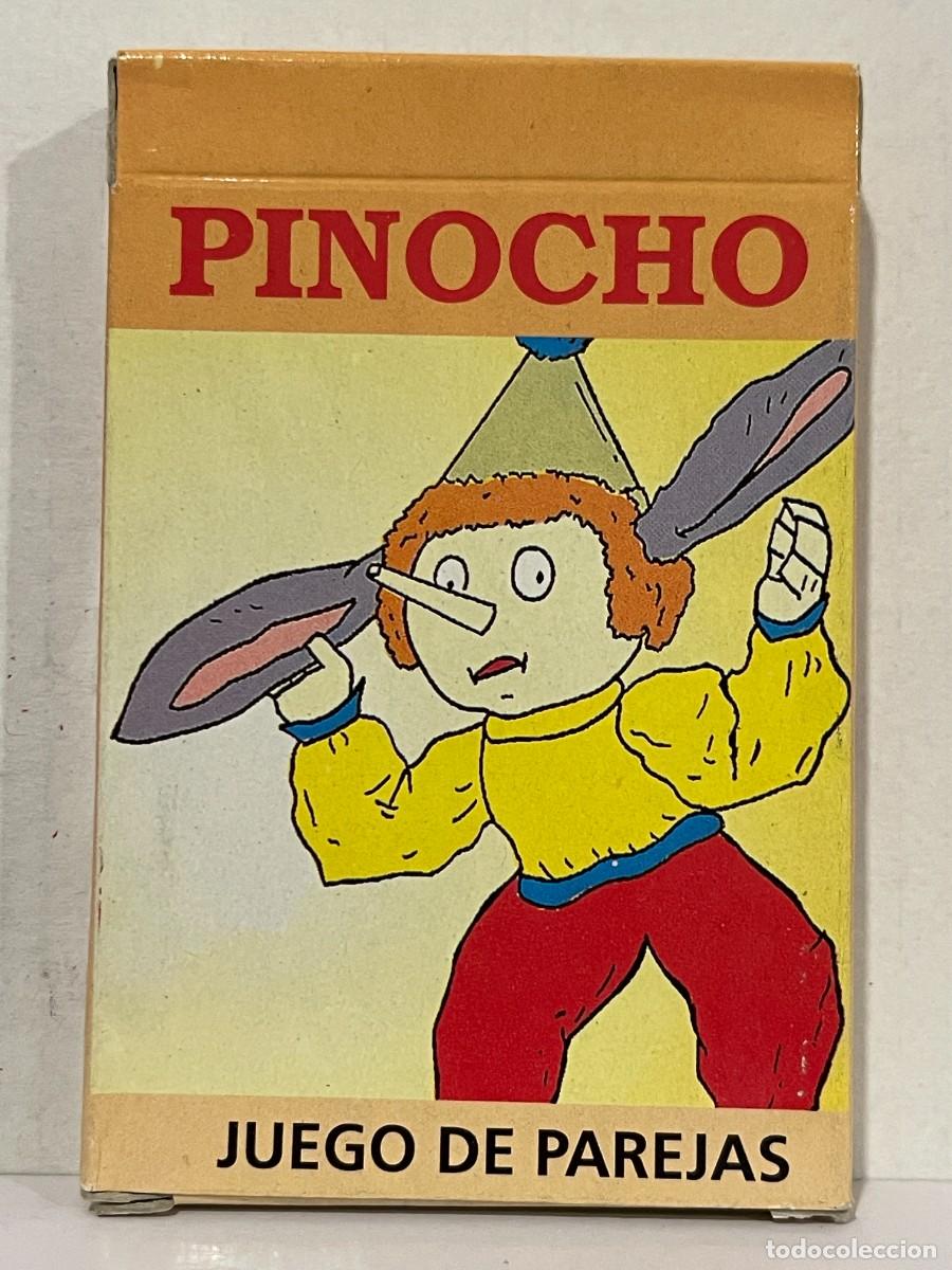Barajas de cartas: Baraja de Cartas infantil PINOCHO Varitemas Cl&aacute;sicos Infantiles naipes juego de parejas pinocchio