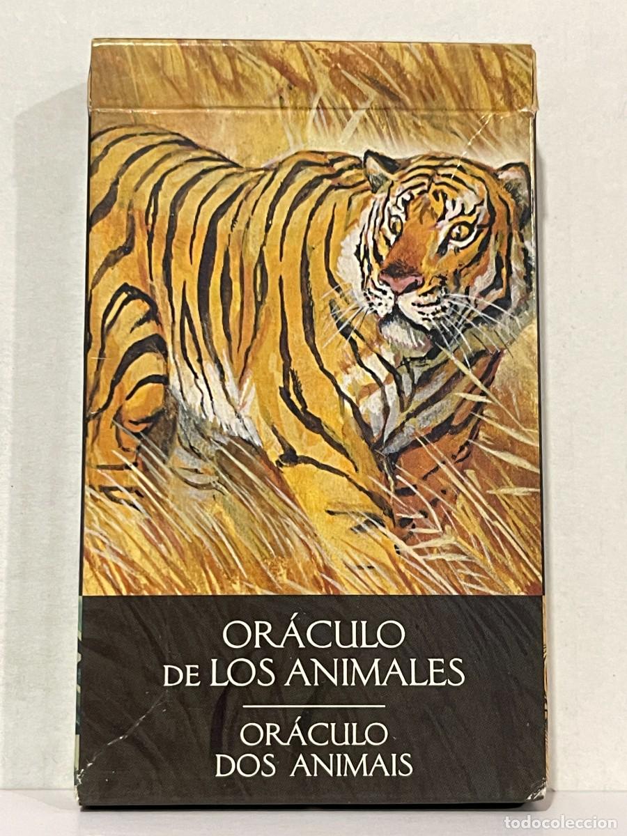 Barajas de cartas: Baraja de Cartas infantil ORACULO DE LOS ANIMALES 2002 Ediciones Orbis RBA Made in Spain naipes