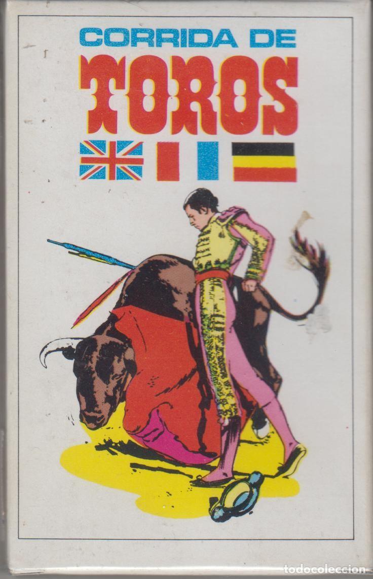 Barajas de cartas: Baraja de naipes cartas Comas Juego Plaza de Toros Corrida 1969 Nueva (precintada)