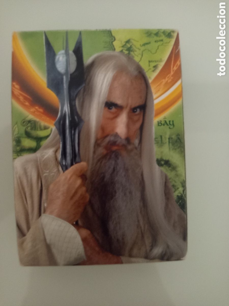 Barajas de cartas: ❇️ BARAJA DE CARTAS DE EL SE&Ntilde;OR DE LOS ANILLOS LA COMUNIDAD DEL ANILLO FOURNIER COMPLETA ❇️