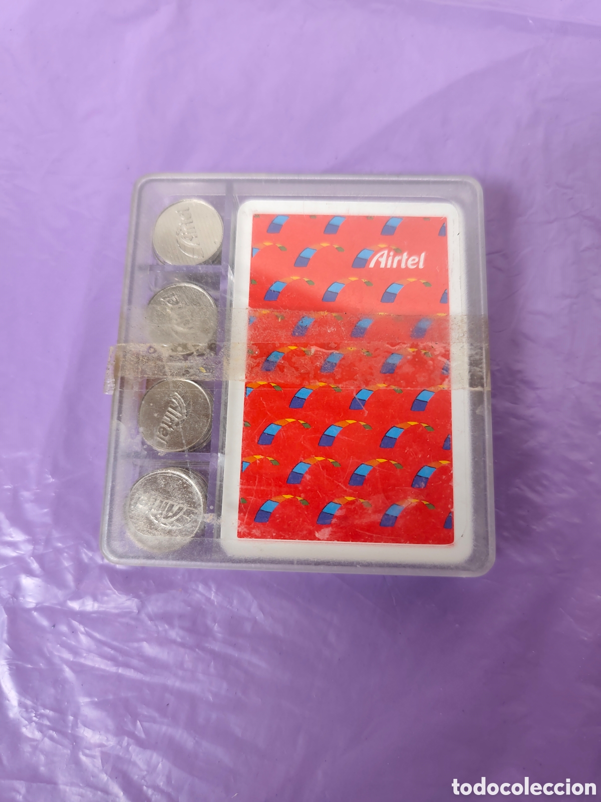 Barajas de cartas: Baraja cartas mus Airtel (antigua Vodafone)