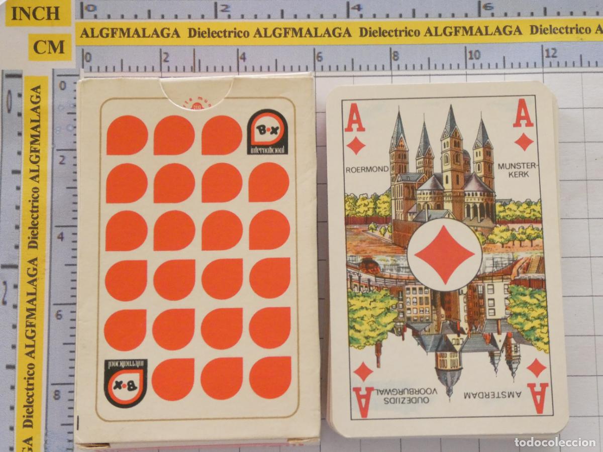 Barajas de cartas: BARAJA DE CARTAS DE P&Oacute;KER. BOX INTERNATIONAL. EMPRESA INDUSTRIA. 90GR