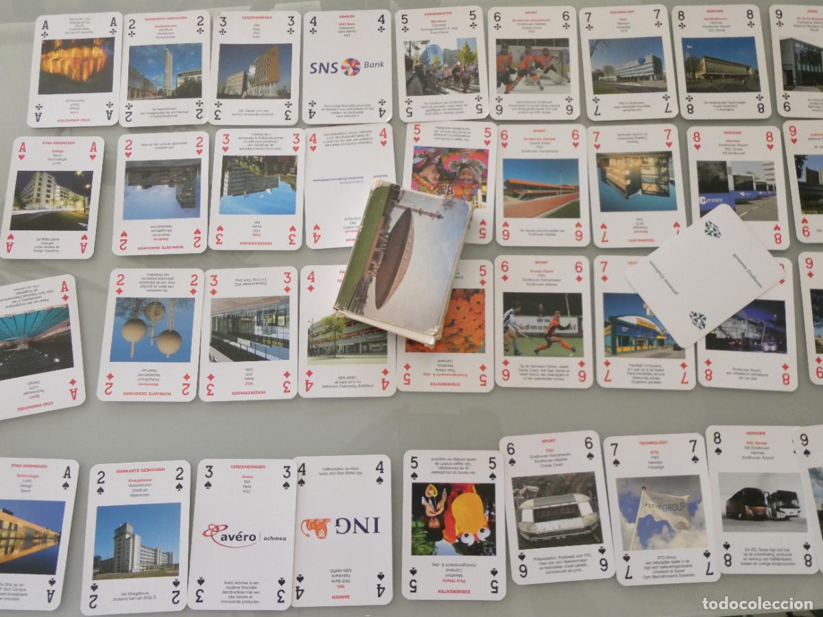 Barajas de cartas: BARAJA DE CARTAS DE P&Oacute;KER. CLUB LEONES LIONS INTERNATIONAL EINDHOVEN. CADA NAIPE UNA FOTO. 100GR