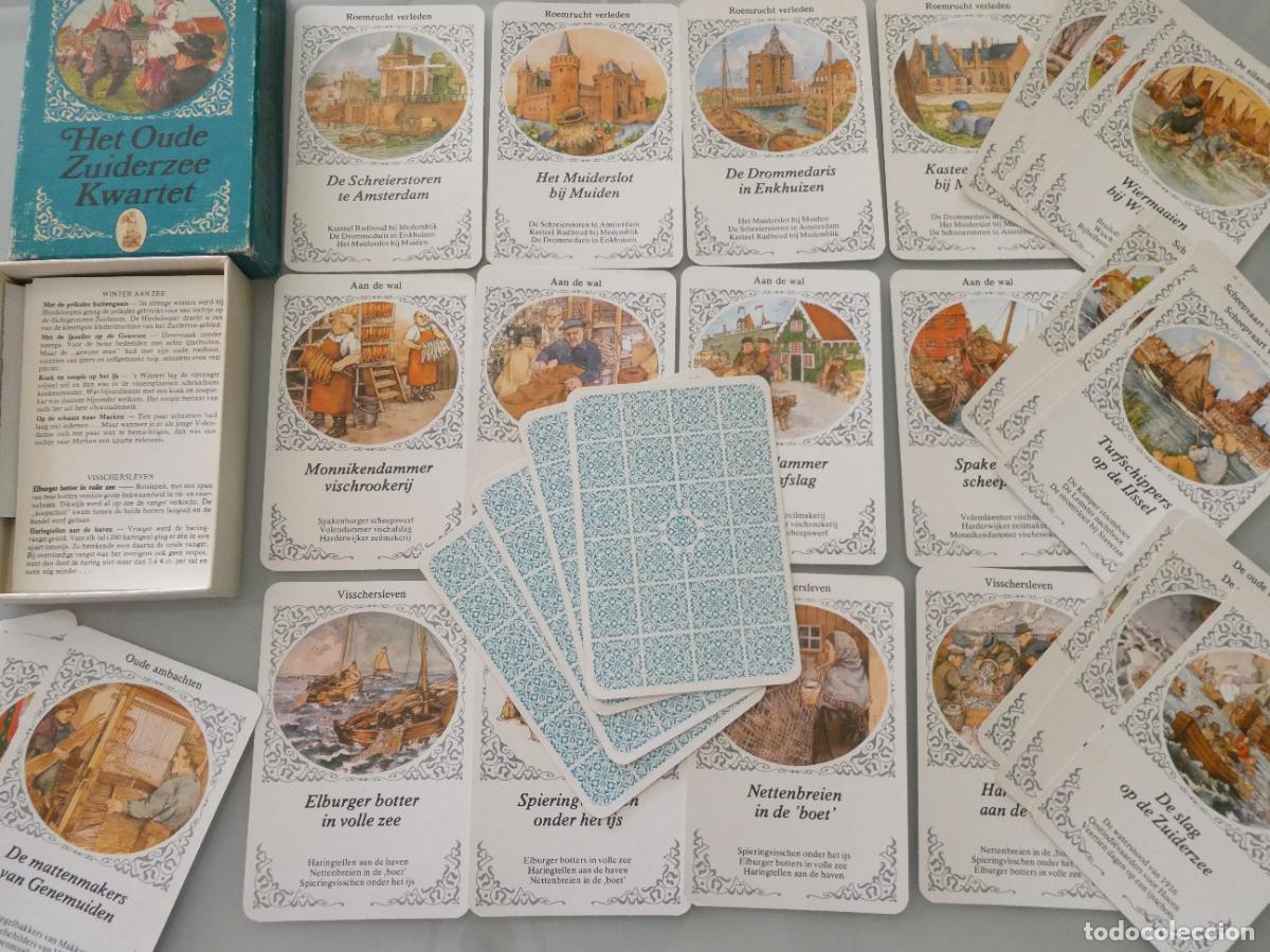 Barajas de cartas: BARAJA DE CARTAS INFANTIL. EL VIEJO CUARTETO DE ZUIDERZEE LAGO HOLANDA. 150GR