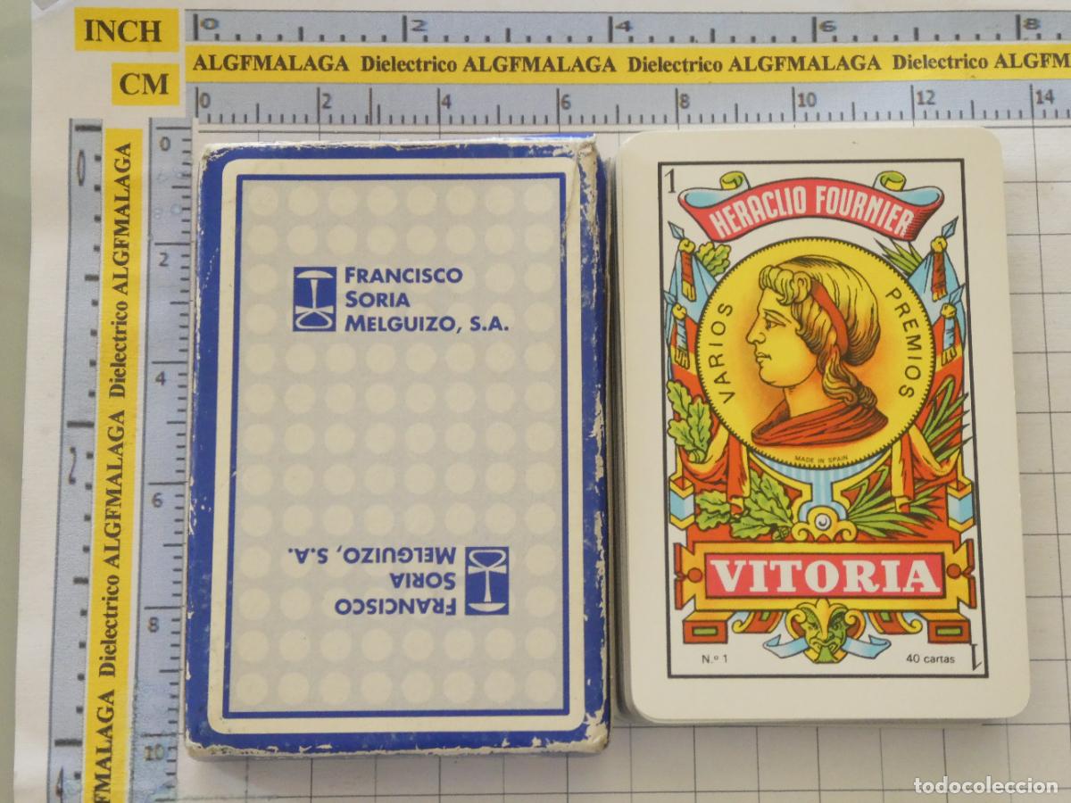 Barajas de cartas: BARAJA DE CARTAS ESPA&Ntilde;OLA. FOURNIER. FRANCISCO SORIA MELGUIZO. FUNDACI&Oacute;N BIOMEDICINA . 80GR