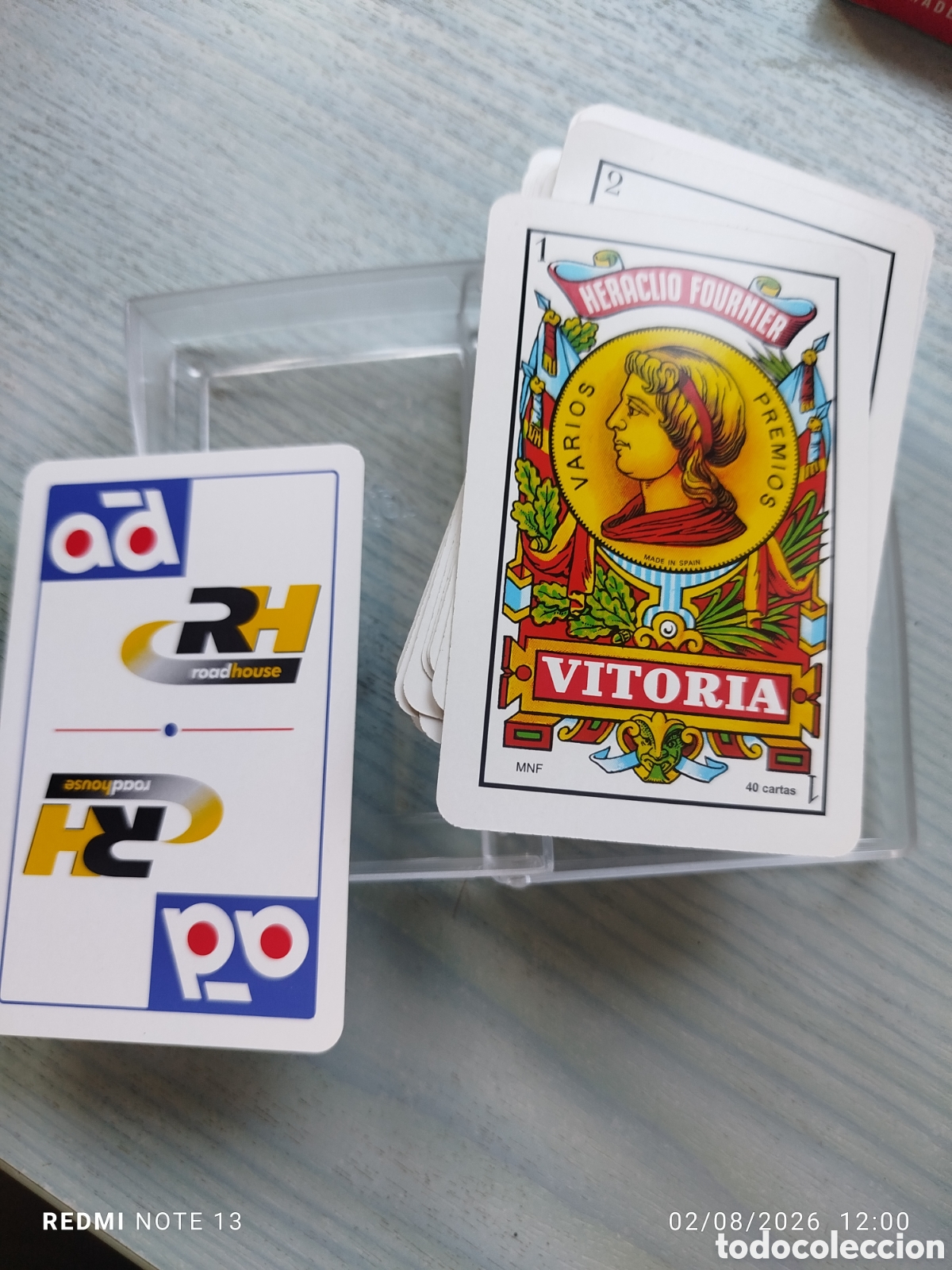 Barajas de cartas: BARAJA FOURNIER -ROAD HOUSE ,NUEVA