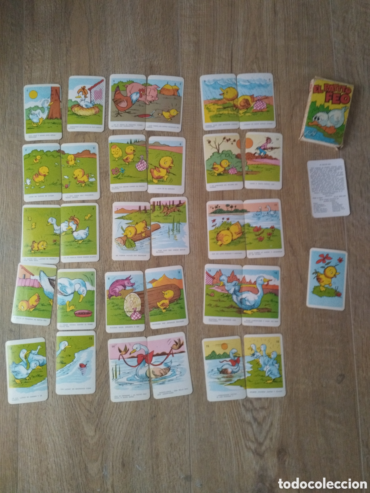 Barajas de cartas: Baraja infantil El Patito Feo - Naipes Comas NEGSA - Completa