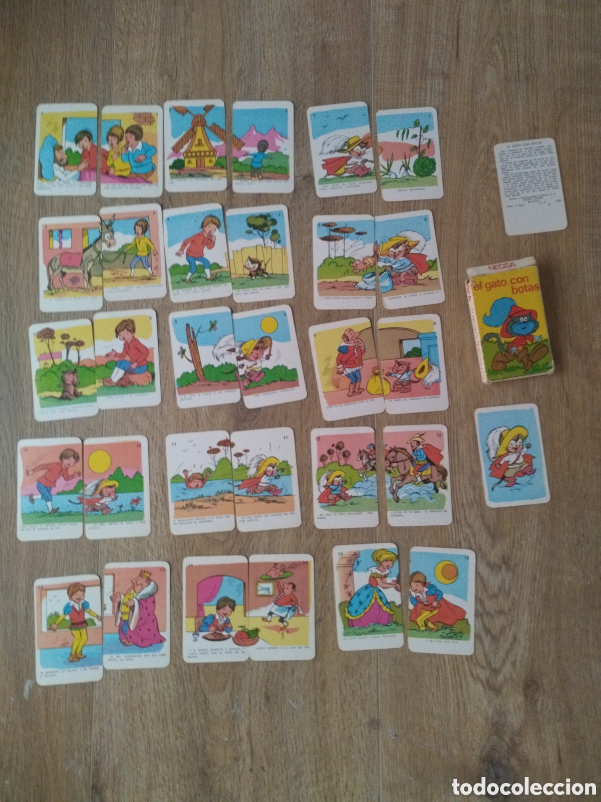 Barajas de cartas: BARAJA INFANTIL - NAIPES COMAS - El Gato con Botas - ORIGINAL