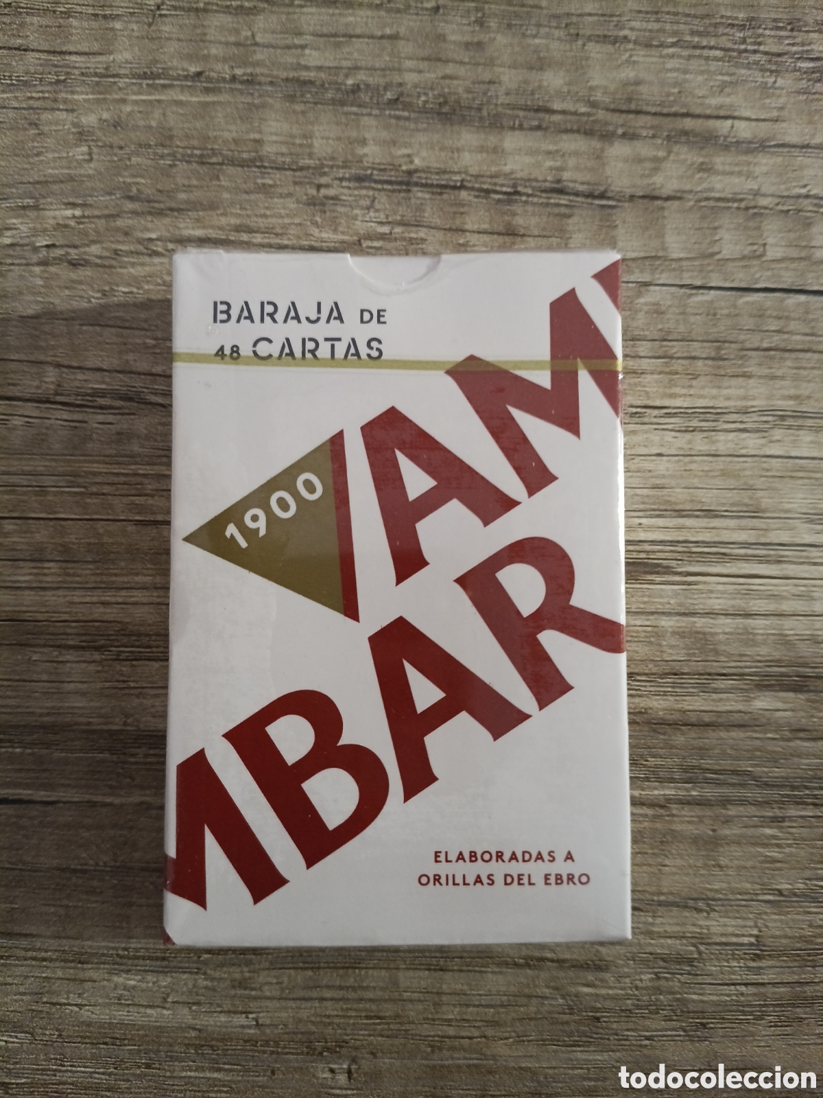 Barajas de cartas: BARAJA DE 48 CARTAS CERVEZAS AMBAR SIN ABRIR