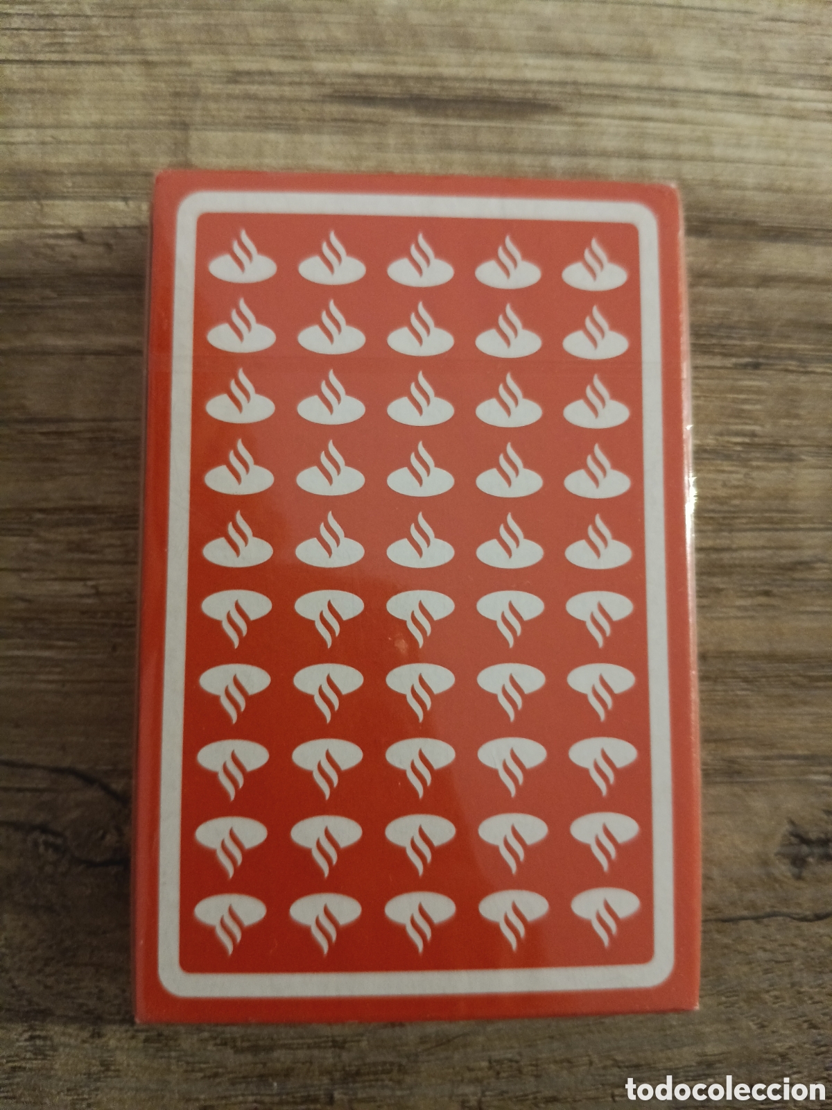 Barajas de cartas: BARAJA 40 CARTAS NAIPES FIBRA MARFIL FOURNIER BANCO SANTANDER