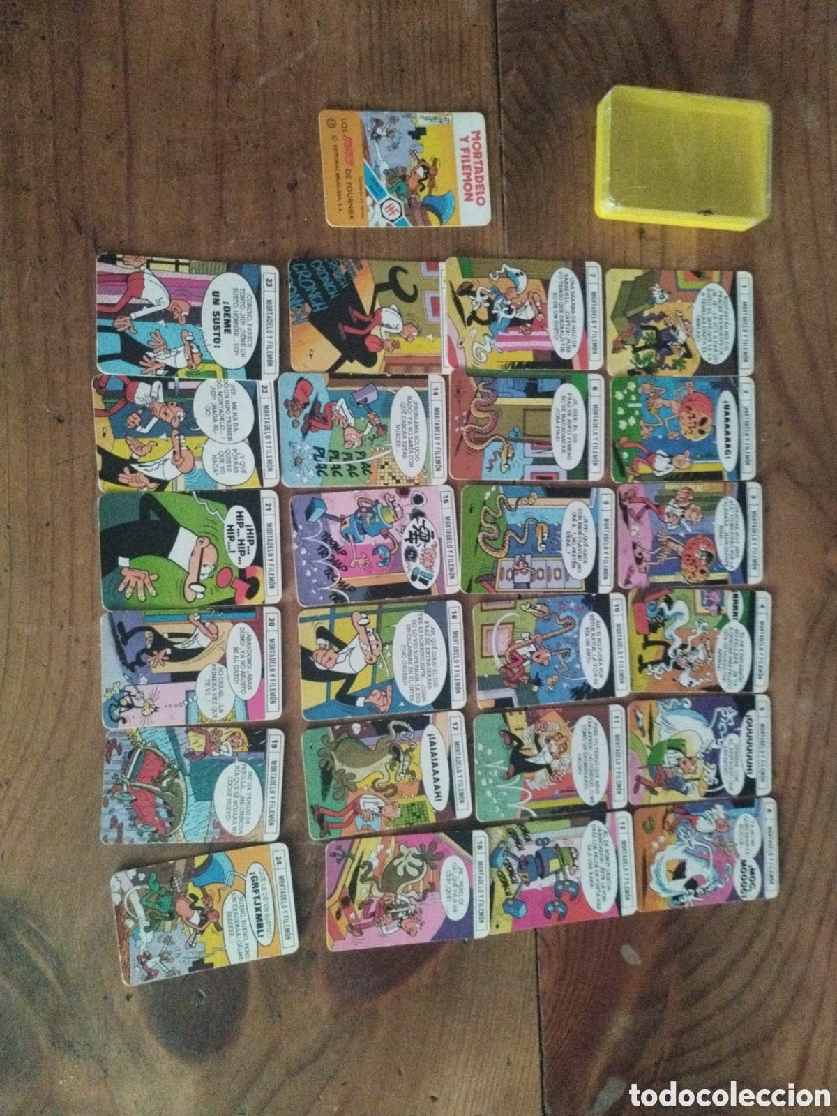 Barajas de cartas: Mini Fournier baraja Mortadelo y Filem&oacute;n BARAJA MINI DE FOURNIER