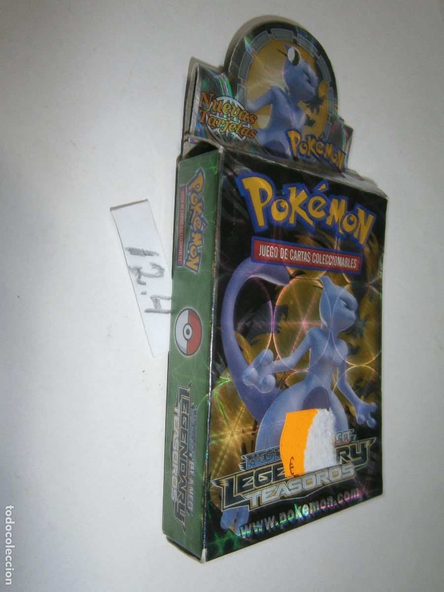 Barajas de cartas: CARTAS POKEMON EN CAJA