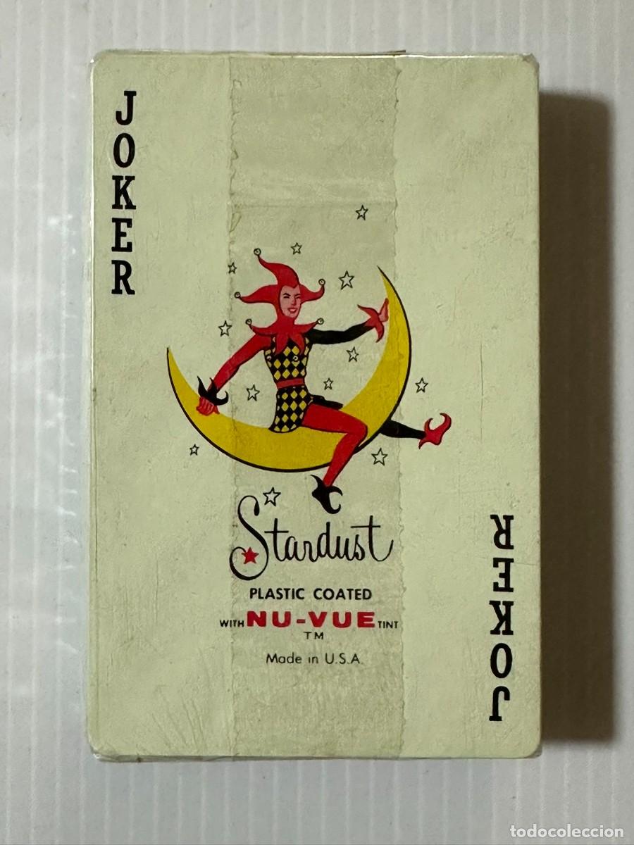 Barajas de cartas: Baraja poker vintage Stardust USA precintada