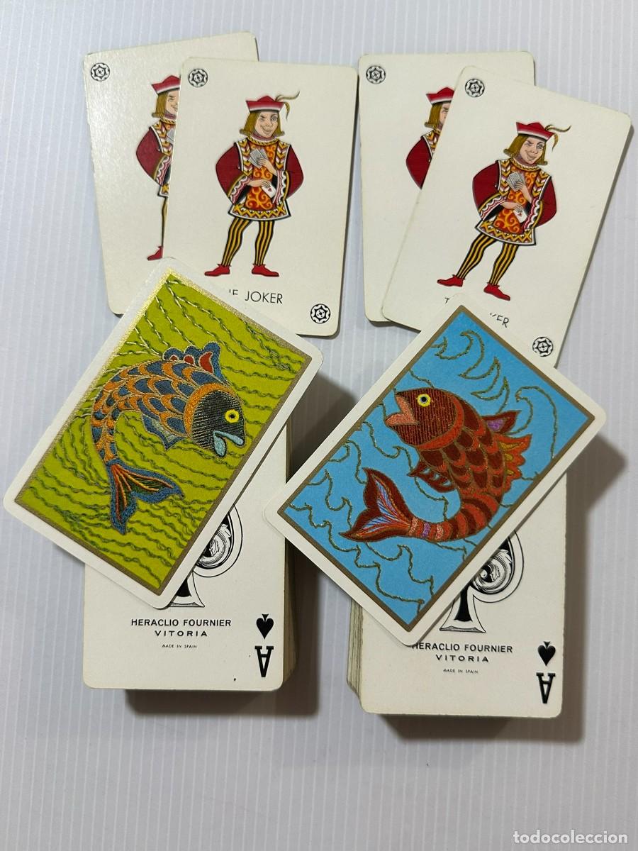Barajas de cartas: Baraja de poker vintage FOURNIER peces