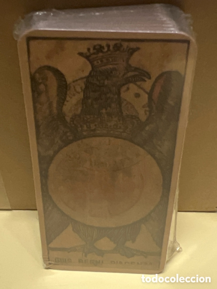 Barajas de cartas: T1/D4/Q4. baraja para piacentina italia siglo XIX (1884 ) facsimil