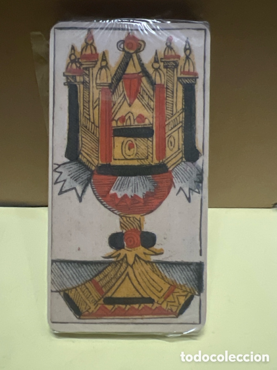 Barajas de cartas: T1/D4/Q4. Tarot de Marseille. Pais: Francia.