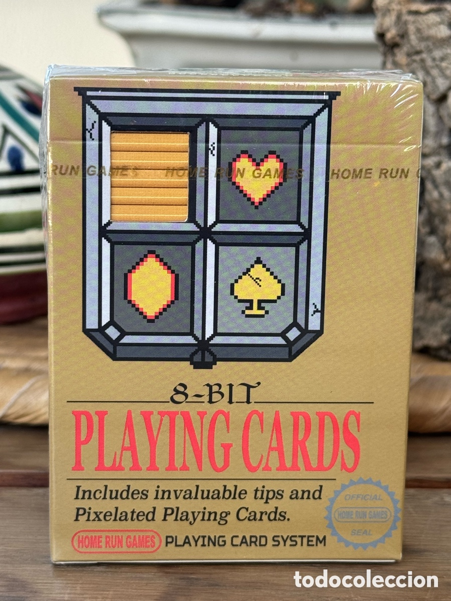 Barajas de cartas: Home Run Games 8-Bit Playing Cards (Precintada) &ndash; Baraja retro de colecci&oacute;n