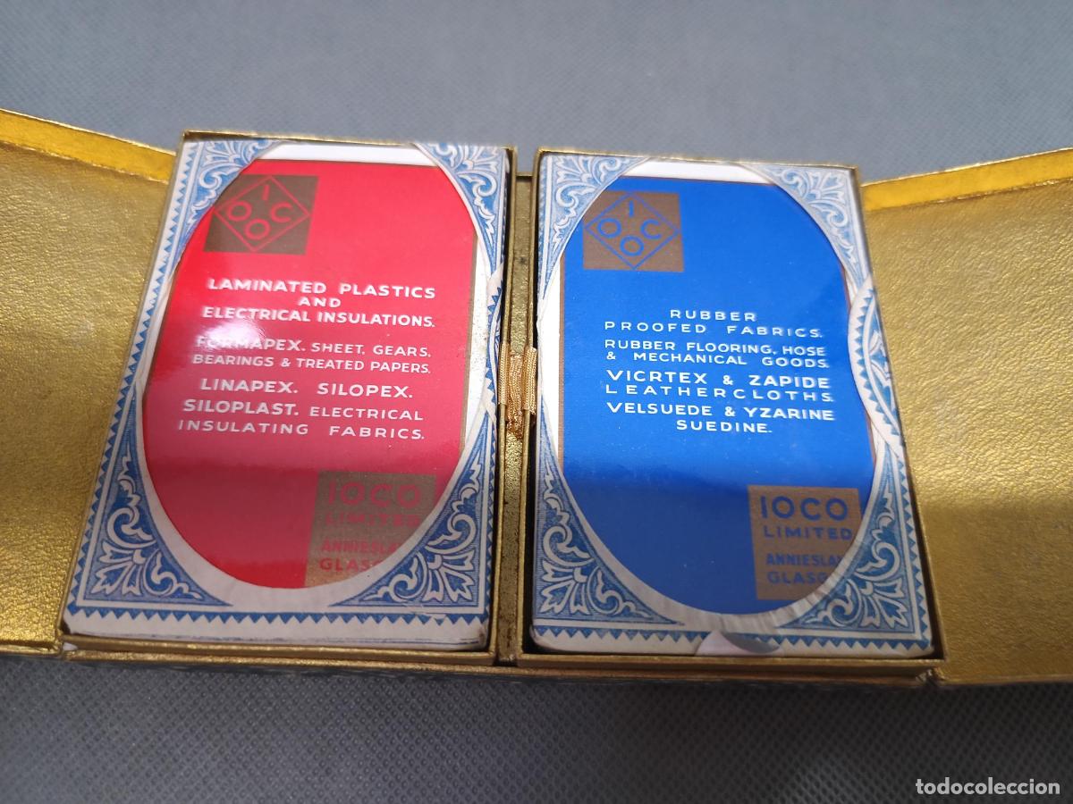 Barajas de cartas: Dobla baraja de naipes PRECINTADAS cartas en caja de lujo ioco limited anniesiand Glasgow
