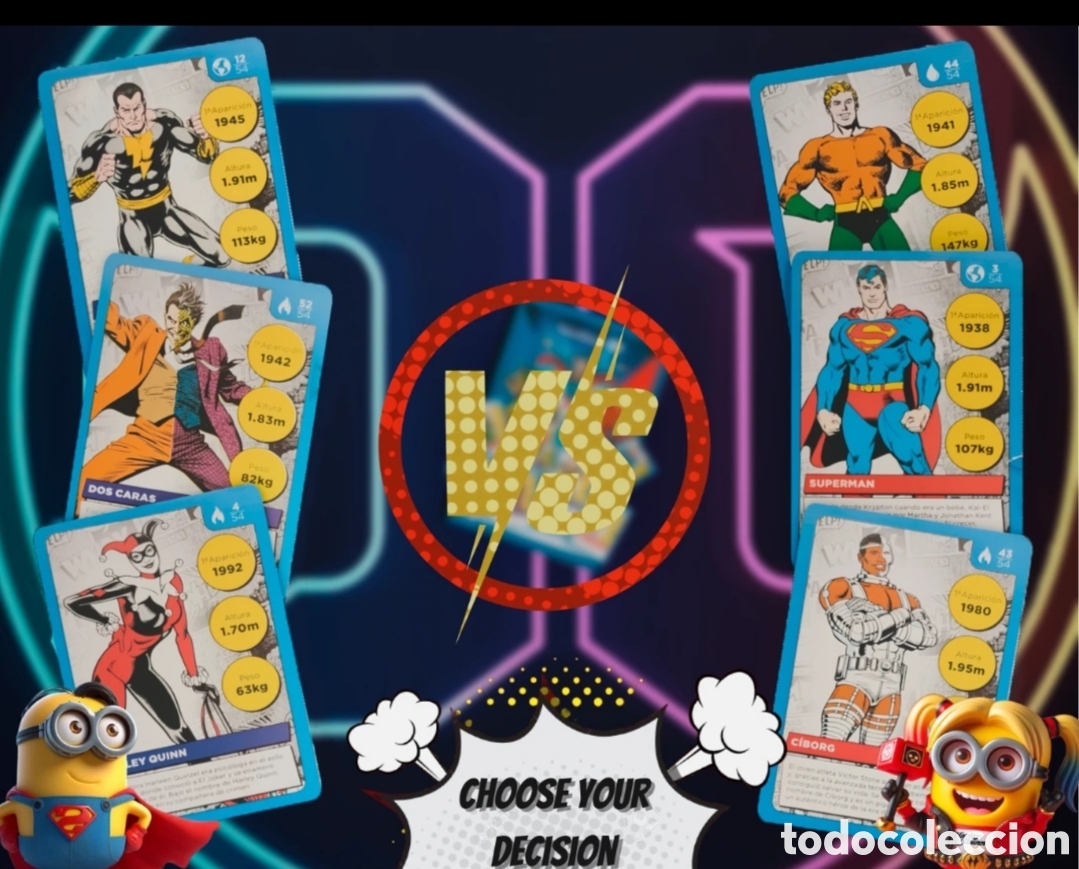 Barajas de cartas: DC Superheroes Cards Collection - Foto 3