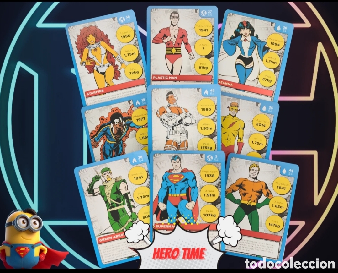 Barajas de cartas: DC Superheroes Cards Collection