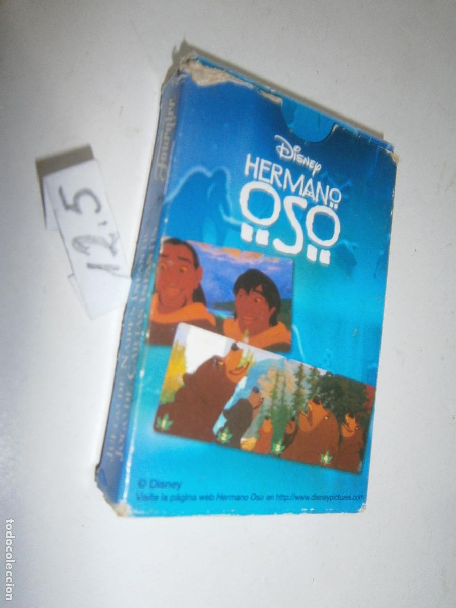 Barajas de cartas: ANTIGUAS CARTAS INFANTILES FOURNIER DE DISNEY - HERMANO OSO