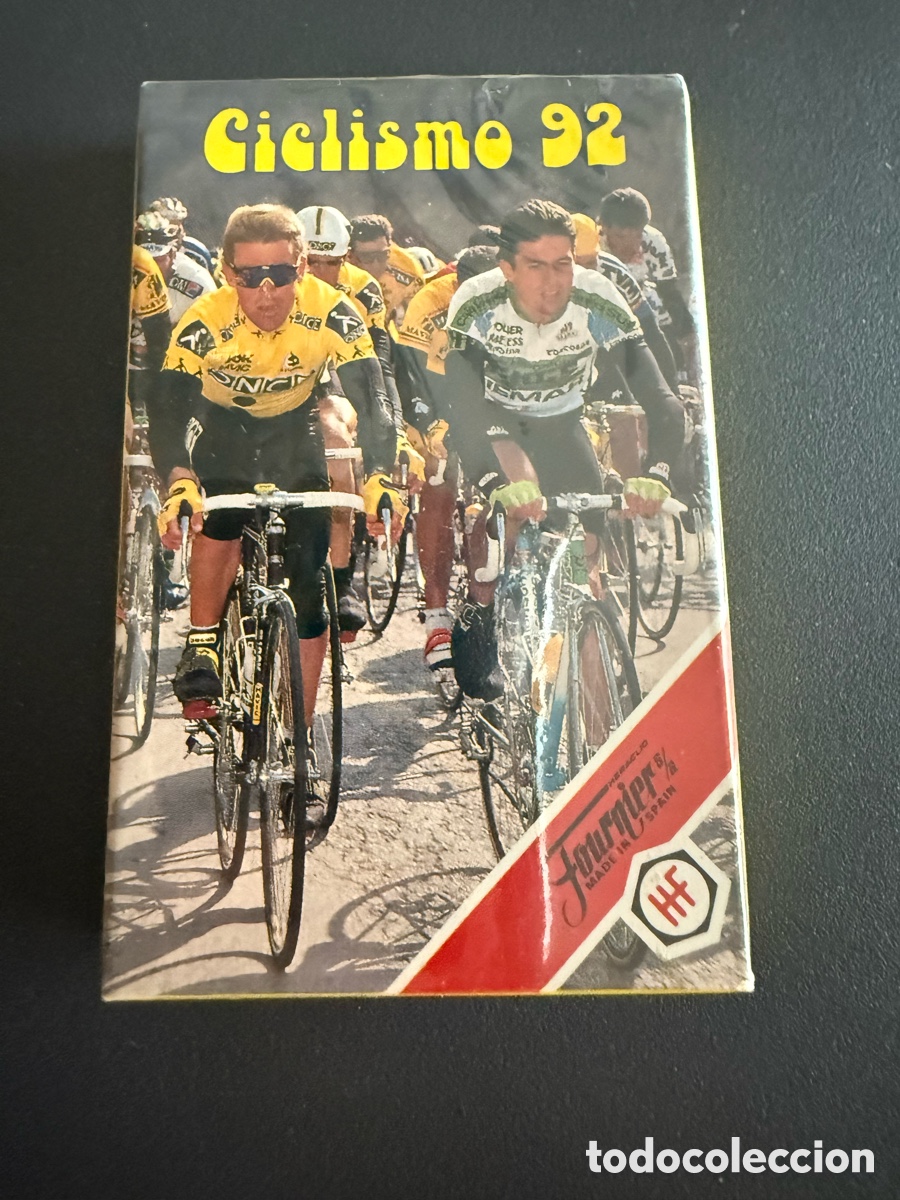 Barajas de cartas: Baraja FOURNIER. CICLISMO 92. PRECINTADA
