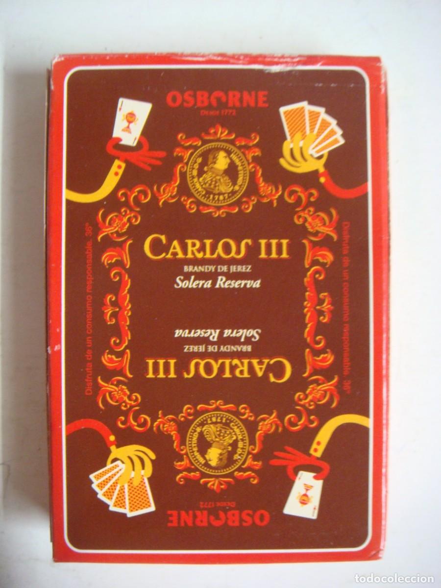 Barajas de cartas: BARAJA ESPA&Ntilde;OLA DE FOURNIER CON PUBLICIDAD DE CARLOS III-(&)