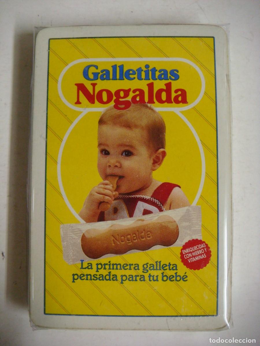 Barajas de cartas: BARAJA ESPA&Ntilde;OLA DE FOURNIER CON PUBLICIDAD DE GALLETITAS NOGALDA-(&)