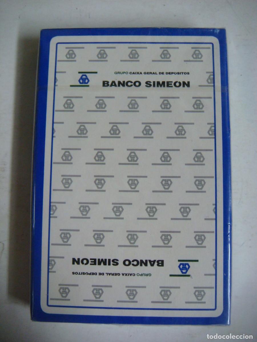 Barajas de cartas: BARAJA ESPA&Ntilde;OLA DE FOURNIER CON PUBLICIDAD DE BANCO SIMEON NUEVA-(&)