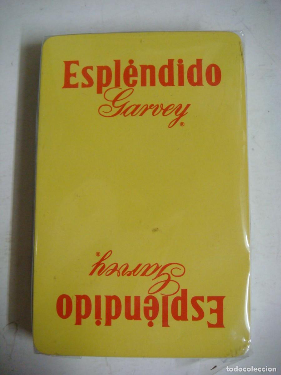 Barajas de cartas: BARAJA ESPA&Ntilde;OLA DE FOURNIER CON PUBLICIDAD DE ESPLENDIDO GARVEY-(&)