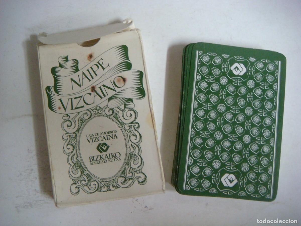 Barajas de cartas: BARAJA ESPA&Ntilde;OLA NAIPES VIZCAINO DE CAJA DE AHORROS VIZCAINA-(&)