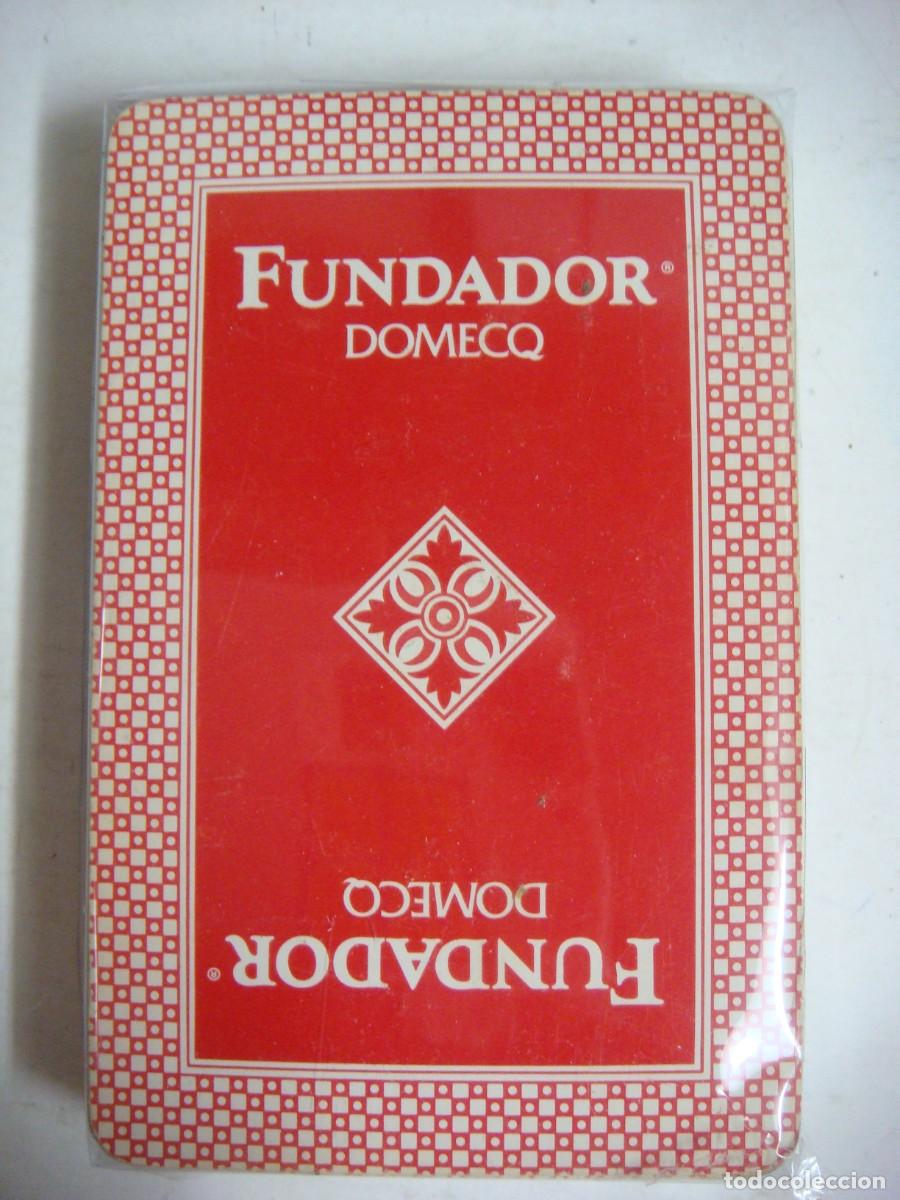 Barajas de cartas: BARAJA ESPA&Ntilde;OLA DE FOURNIER CON PUBLICIDAD DE FUNDADOR DOMECQ-(&)