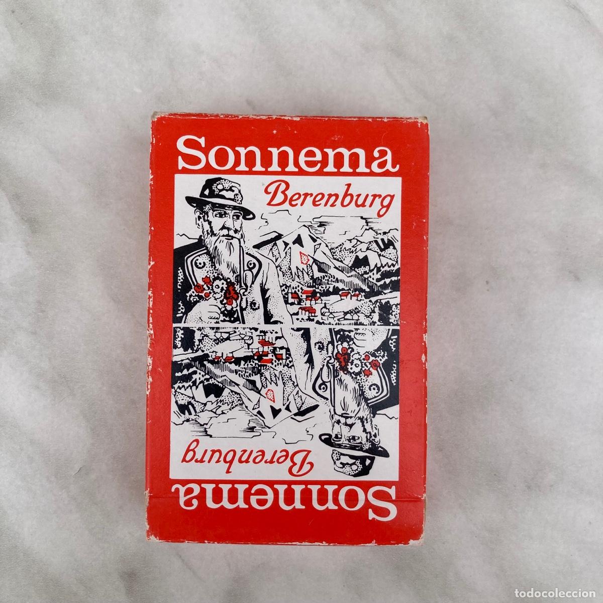 Barajas de cartas: BARAJA SONNEMA BERENBURG PUBLICIDAD, NAIPES POKER, CARTA MUNDI, B&Eacute;LGICA - NUEVA