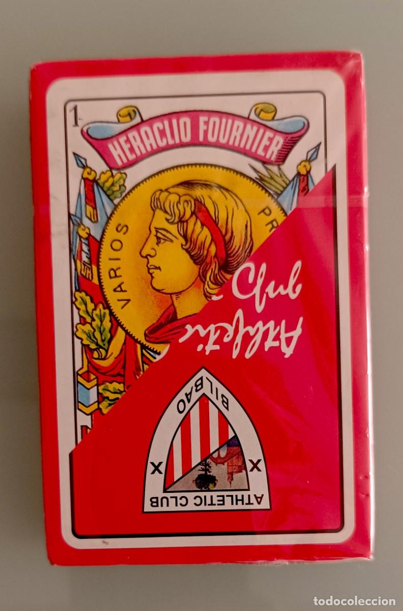 Barajas de cartas: BARAJA DE CARTAS ESPA&Ntilde;OLA DEL ATHLETIC CLUB (FOURNIER)- NUEVA-PRECINTADA.