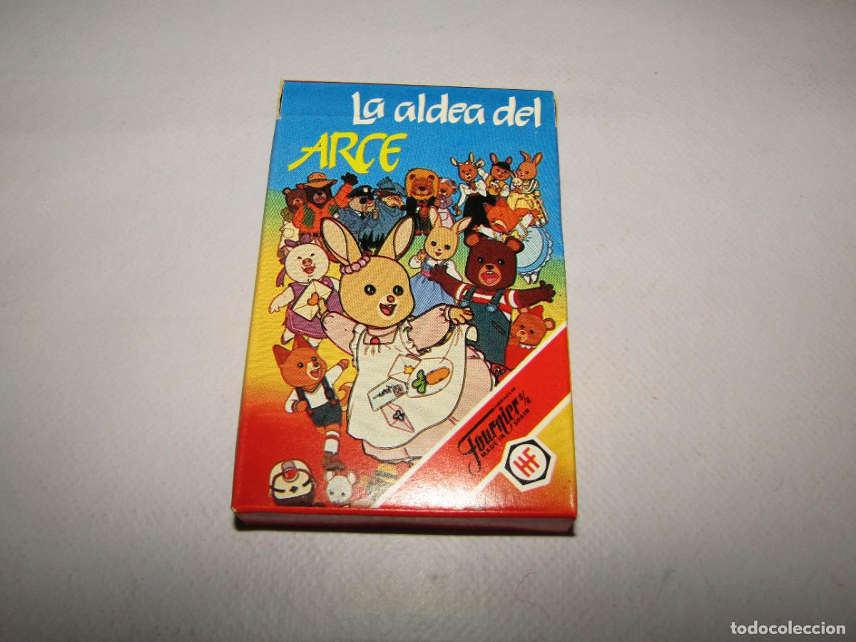 Barajas de cartas: Antigua Baraja Infantil LA ALDEA DEL ARCE de H. FOURNIER del A&ntilde;o 1987