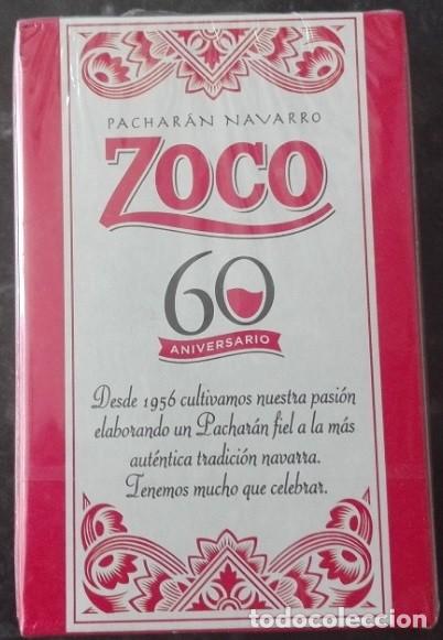 Barajas de cartas: BARAJA ESPA&Ntilde;OLA 60 ANIVERSARIO PACHAR&Aacute;N ZOCO
